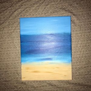Beach painting